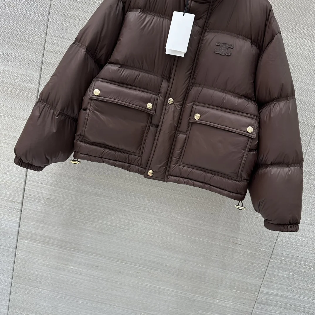 CELINE Jackets Brown-Khaki S-L E80202609061194 - Image 5