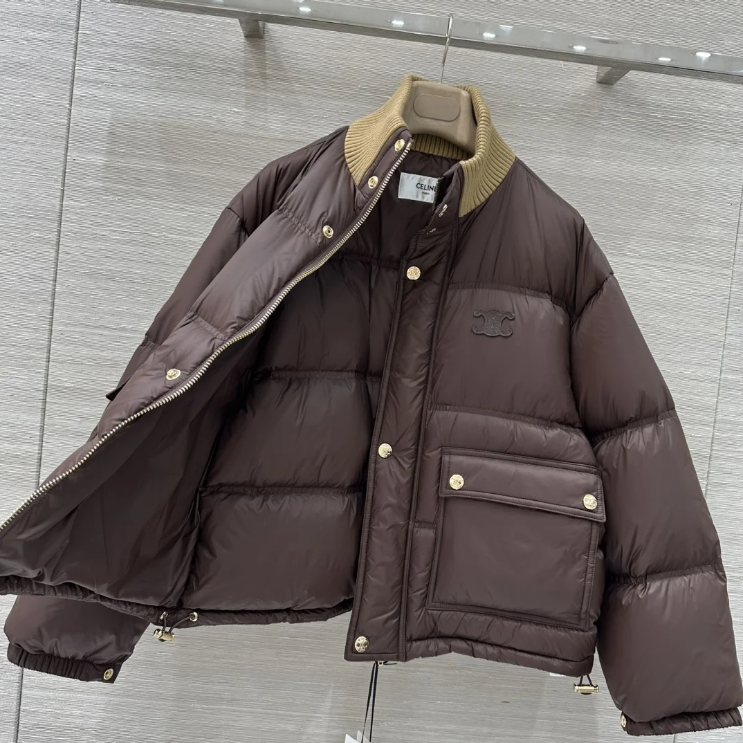 CELINE Jackets Brown-Khaki S-L E80202609061194 - Image 6