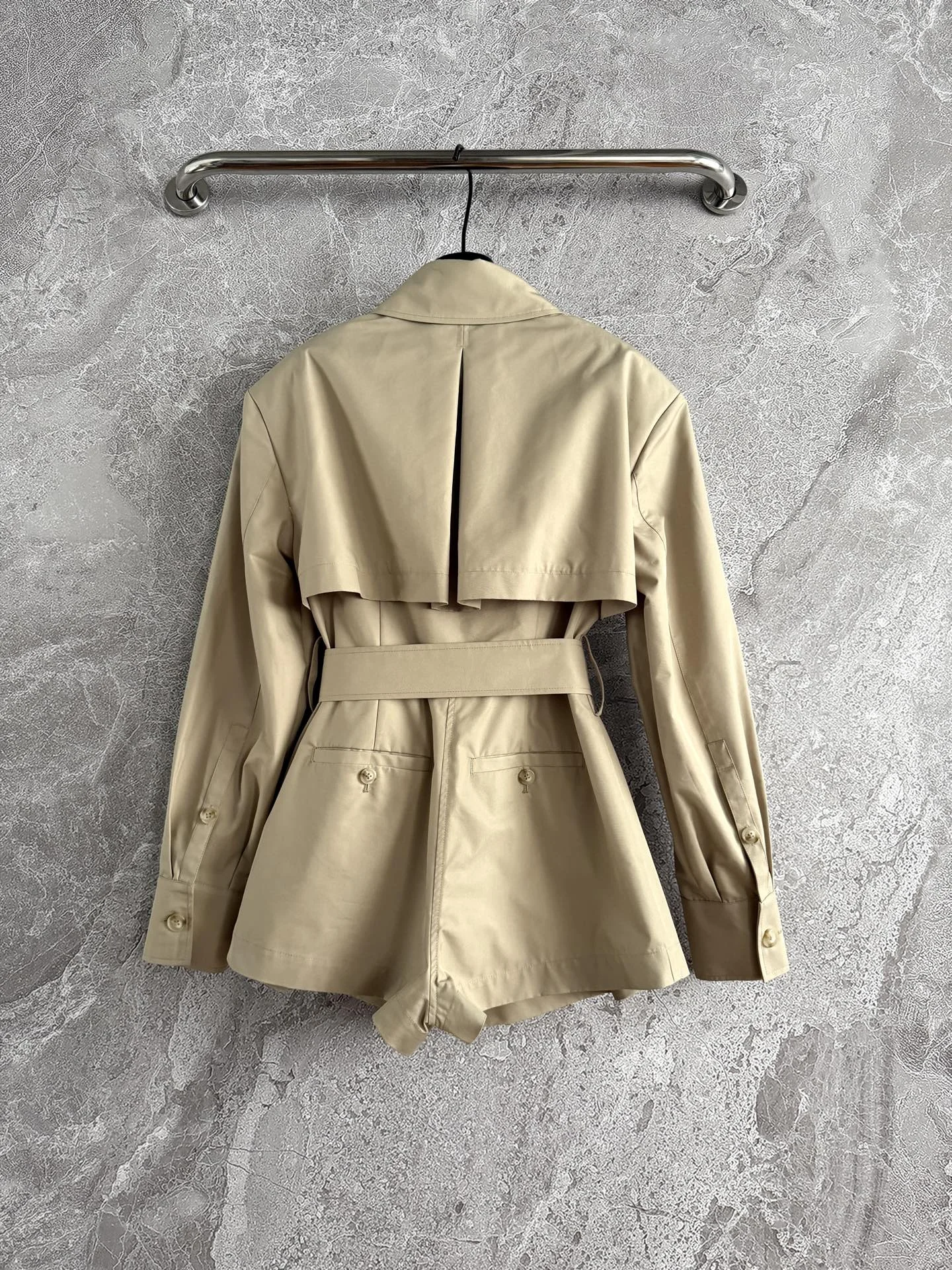 CELINE Jackets Cotton Nylon Beige S-XL E15202609062453 - Image 9