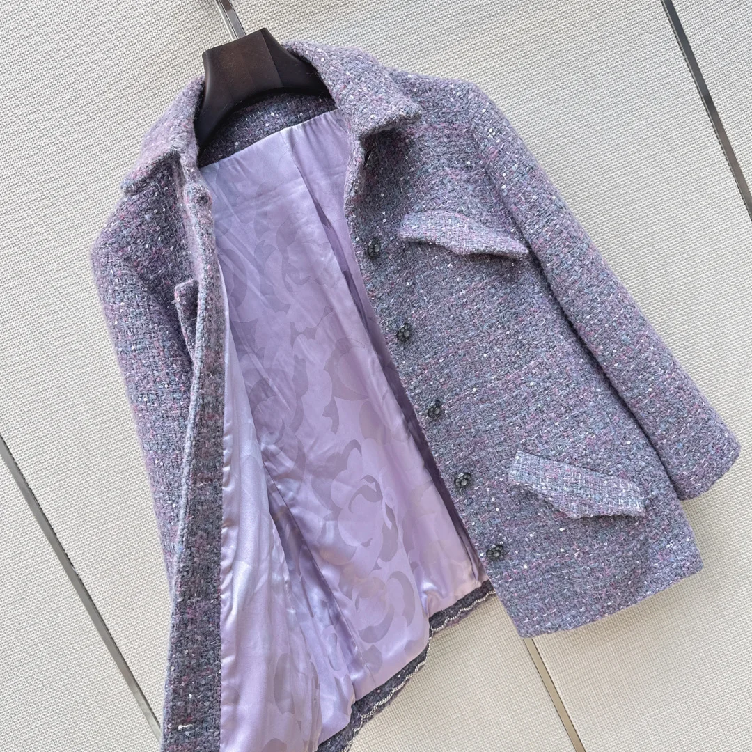 CELINE Jackets Gray-Pink S-L C95202609060577 - Image 6