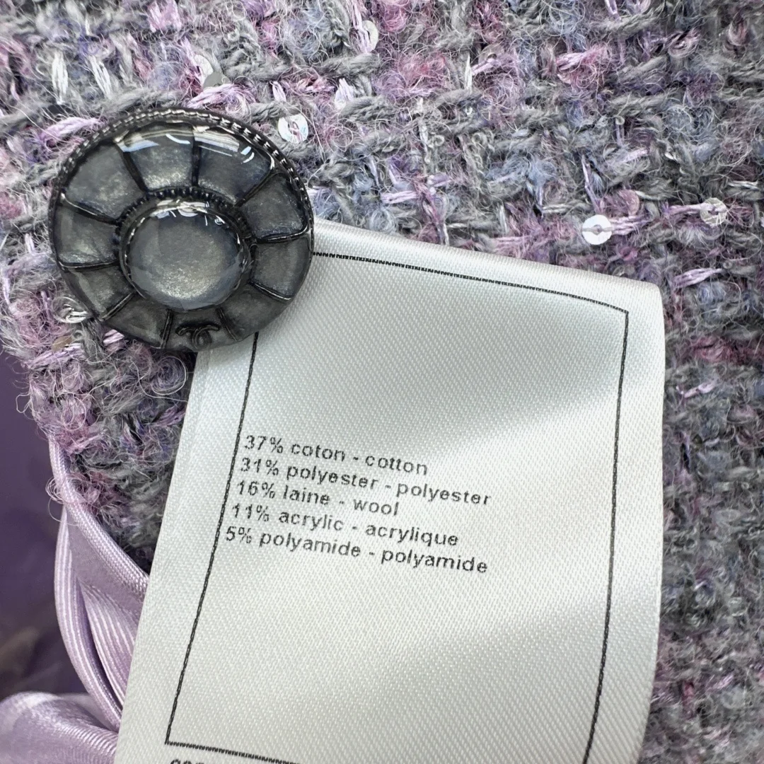 CELINE Jackets Gray-Pink S-L C95202609060577 - Image 9