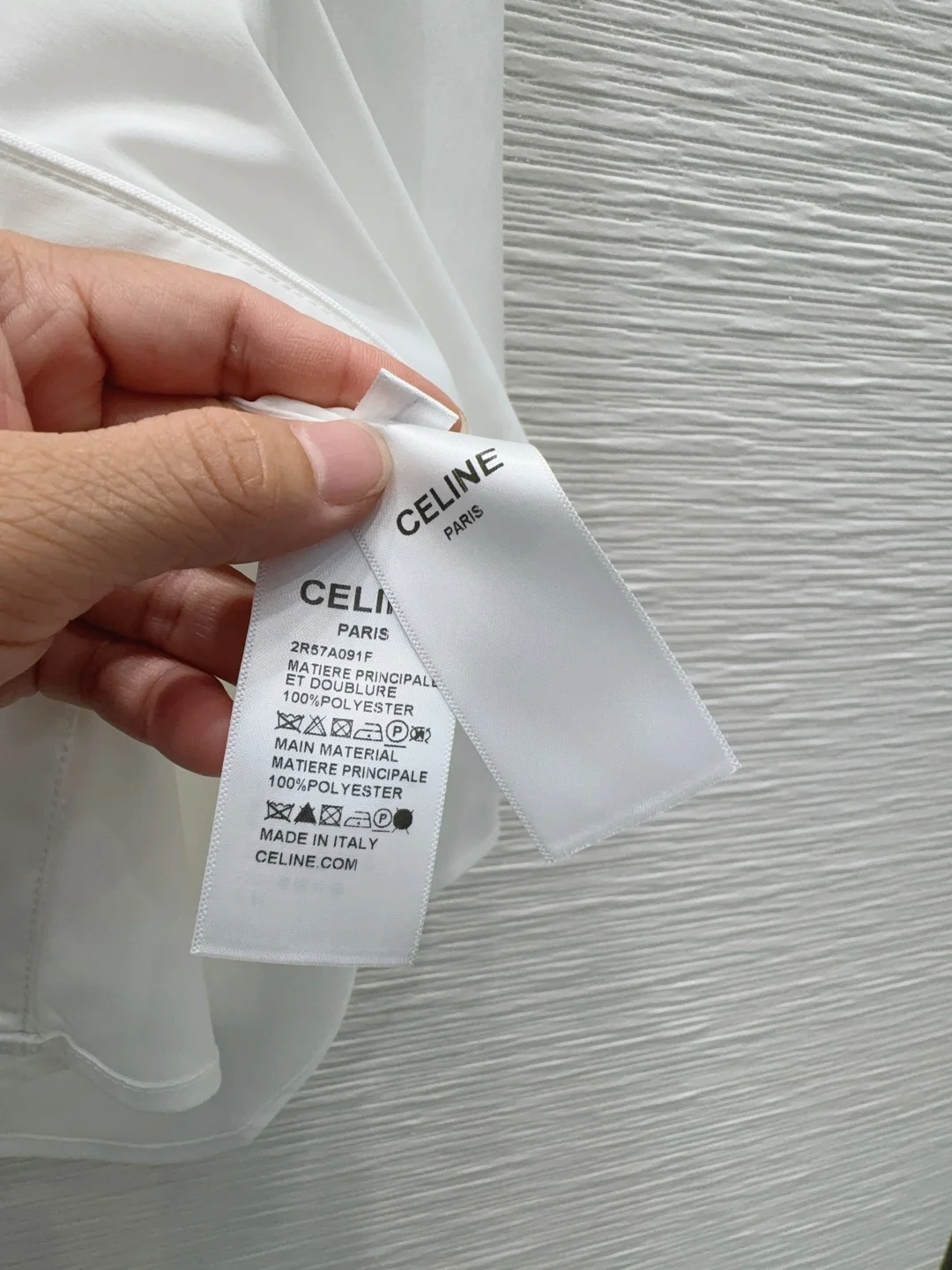 CELINE Shirts White-Black S-L B45202609061922 - Image 7