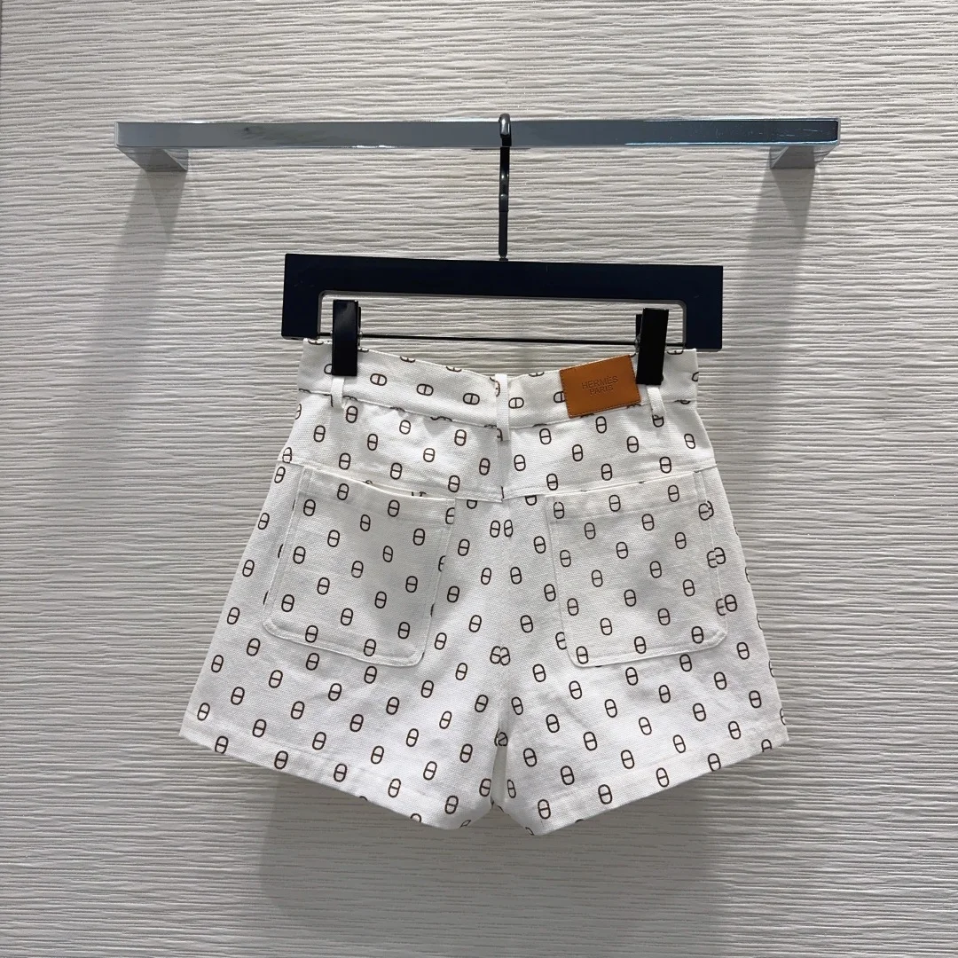 CELINE Shorts White-Black S-XL B65202609061909 - Image 9