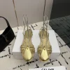 CELINE Slides Leather Gold EU35-40 B70202609110287