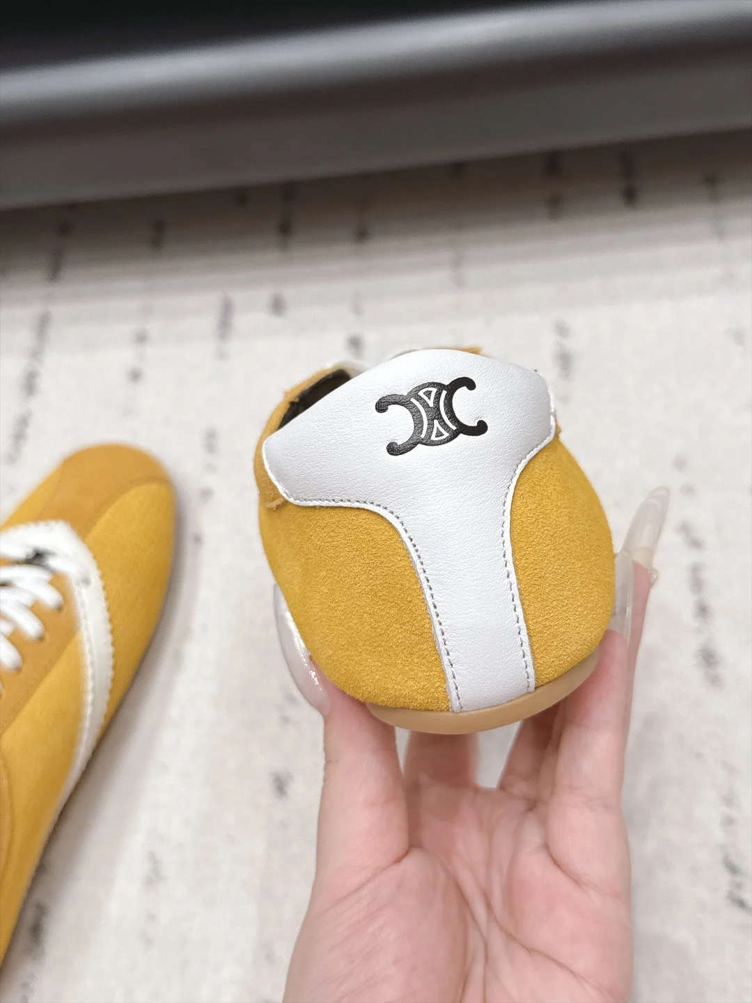 CELINE Sneakers Yellow-White B71202609111558 - Image 9