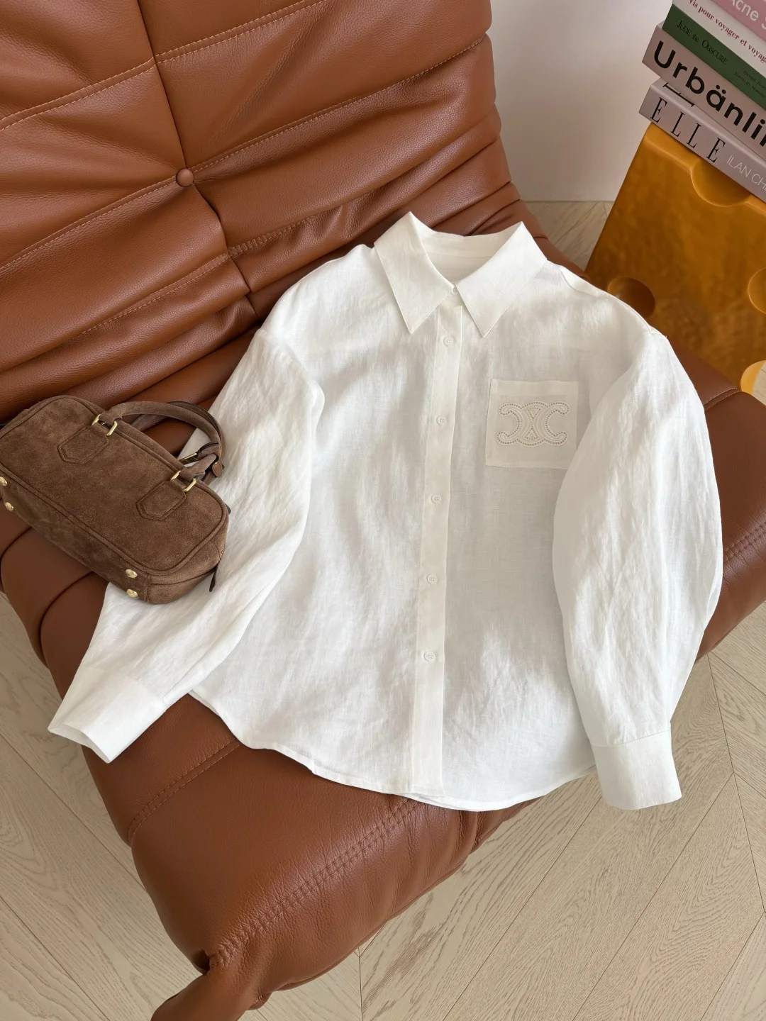 CELINE Suits Brown-White S-L C25202609061749 - Image 3