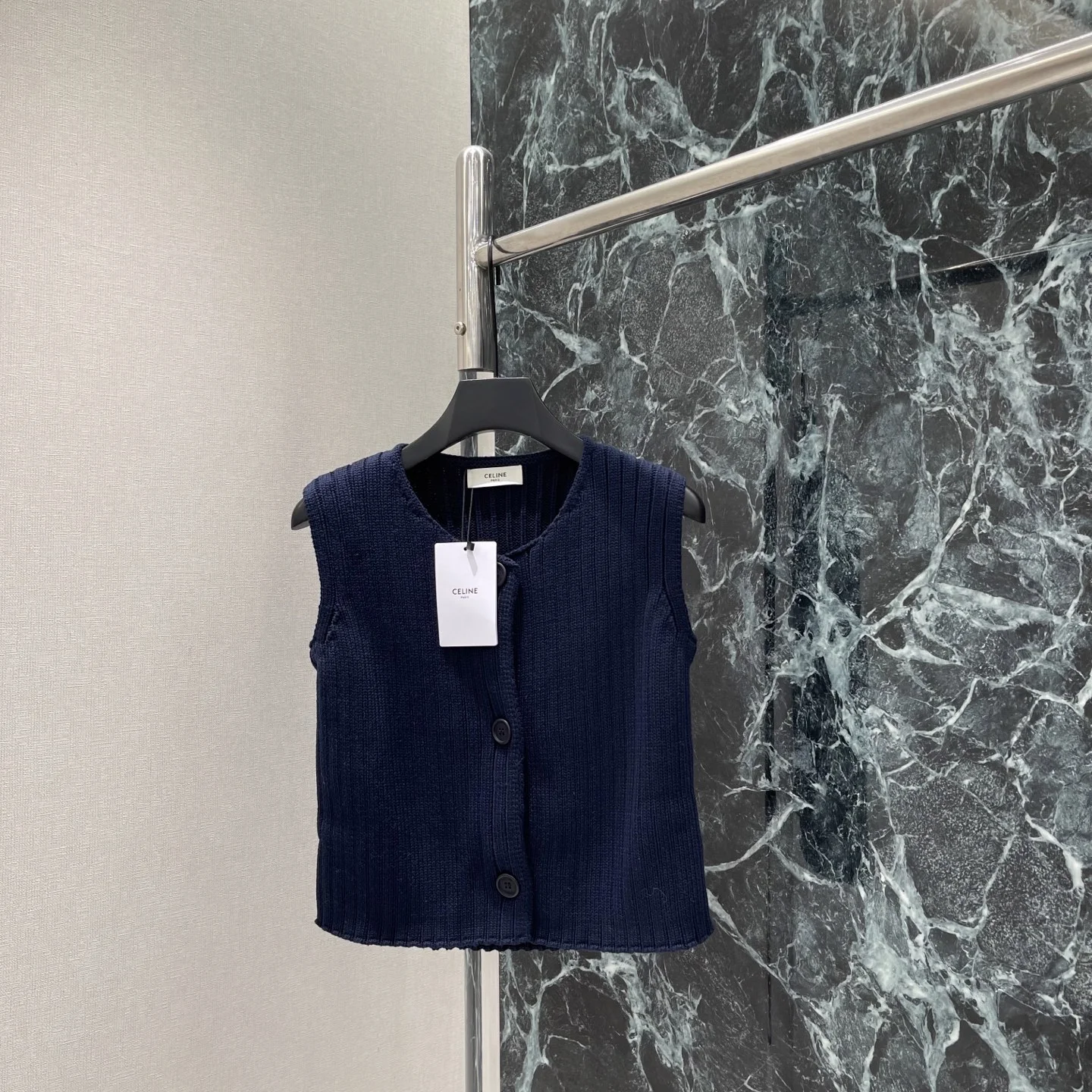 CELINE Sweaters Navy-Black S-L B30202609061651