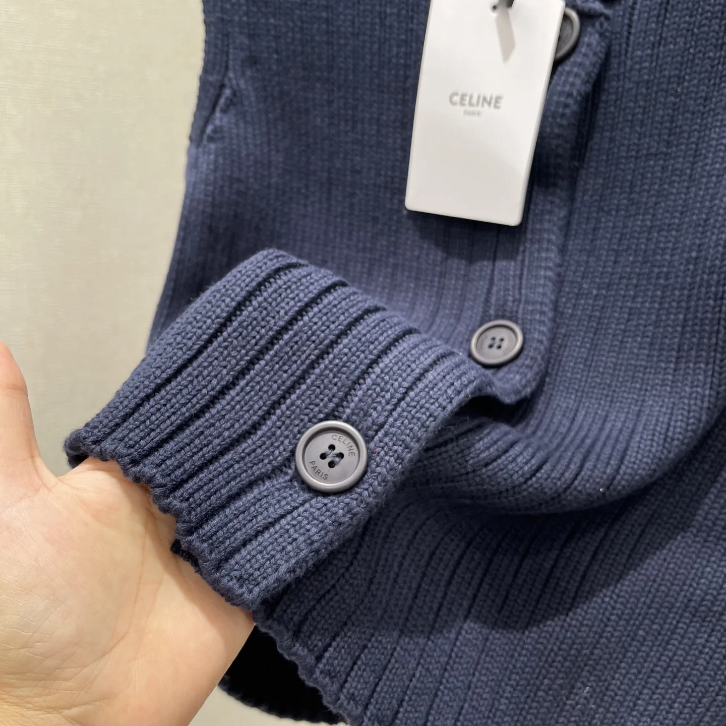CELINE Sweaters Navy-Black S-L B30202609061651 - Image 7