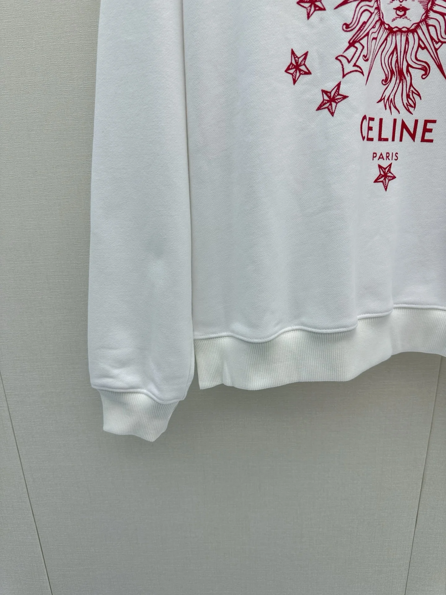 CELINE Sweaters White-Red S-L B45202609060779 - Image 4