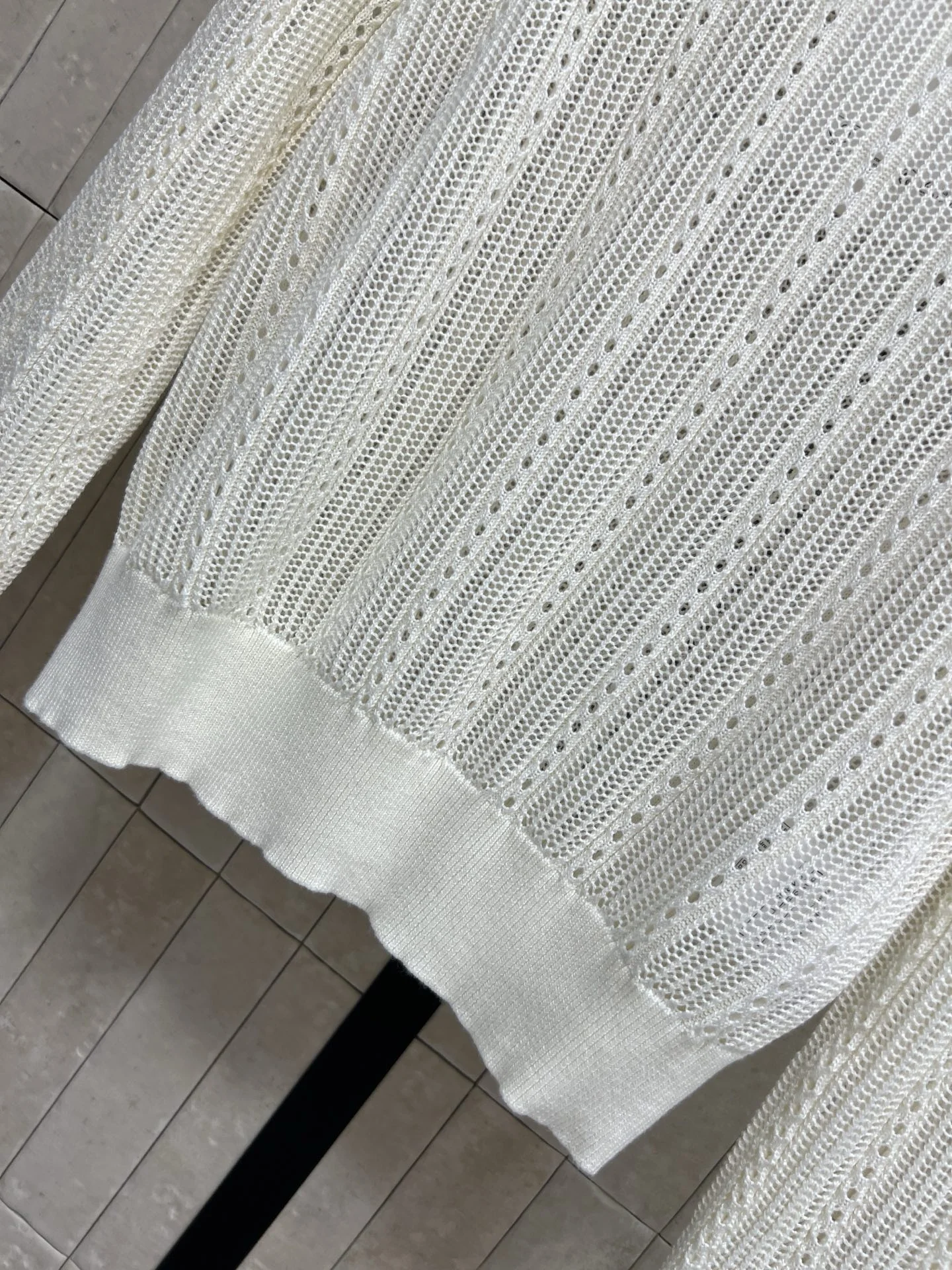 CELINE Sweaters Wool Knit White-Purple S-L A95202609061603 - Image 3