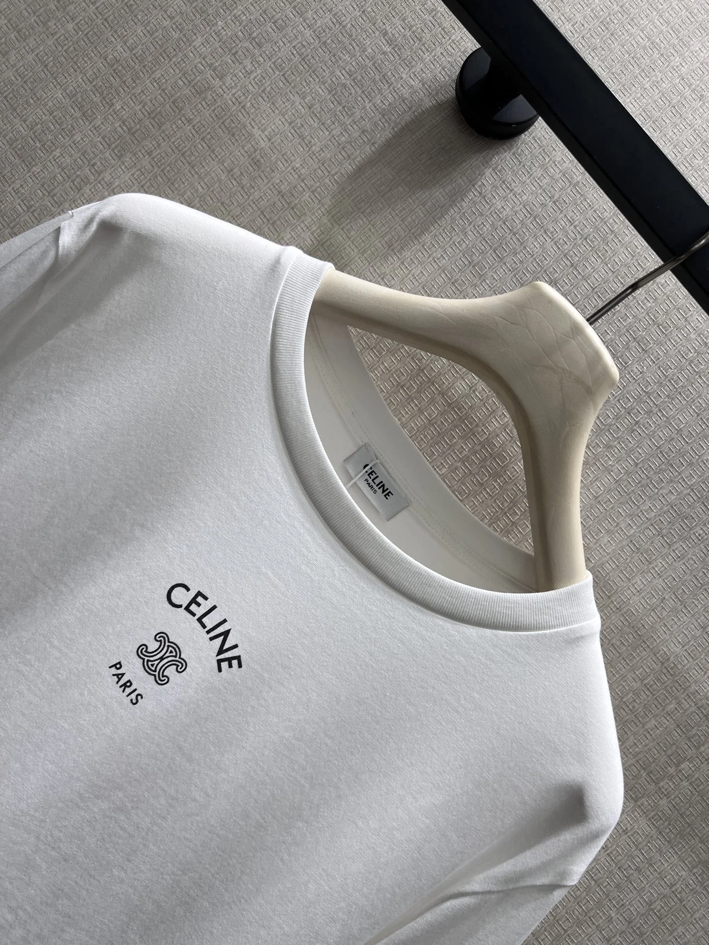 CELINE T-shirts White-Black S-L A55202609063225 - Image 3