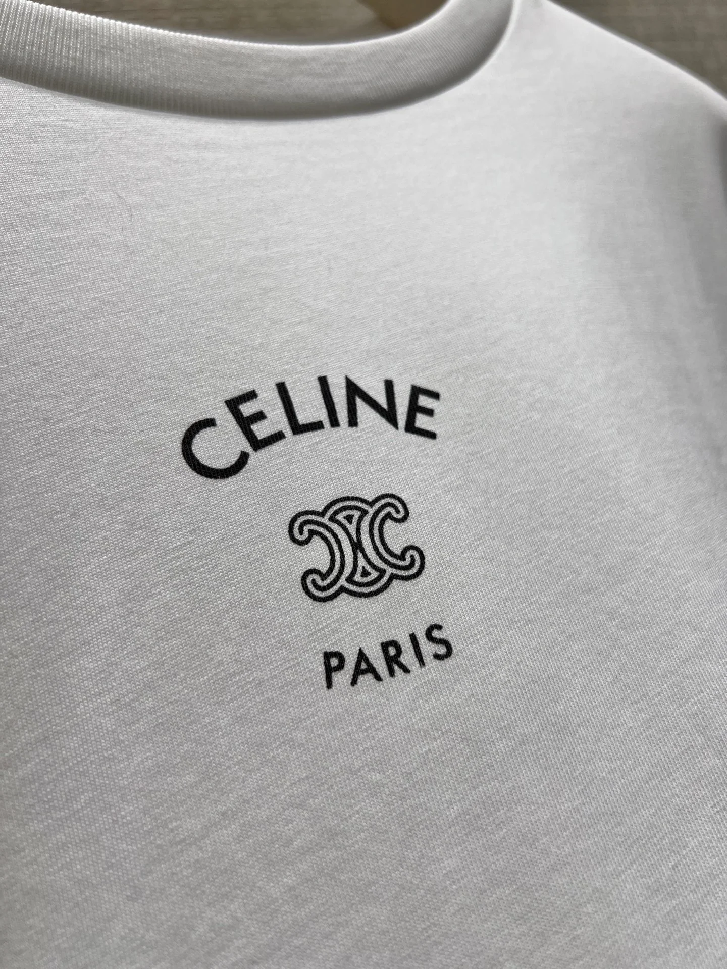 CELINE T-shirts White-Black S-L A55202609063225 - Image 5