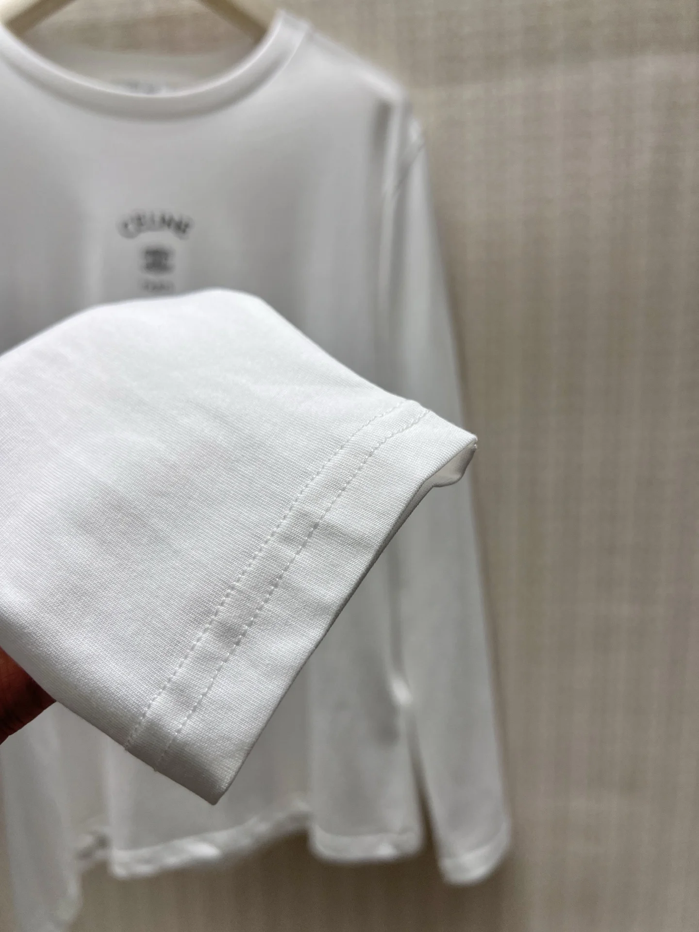 CELINE T-shirts White-Black S-L A55202609063225 - Image 8