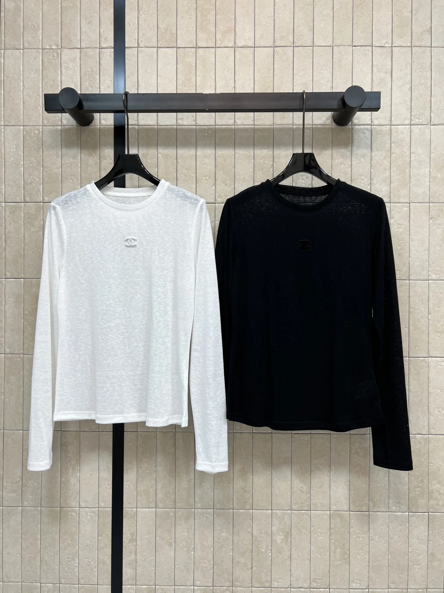 CELINE T-shirts White-Black S-M-L A45202609061605