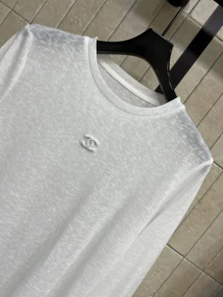 Alternative view of CELINE T-shirts White-Black S-M-L A45202609061605