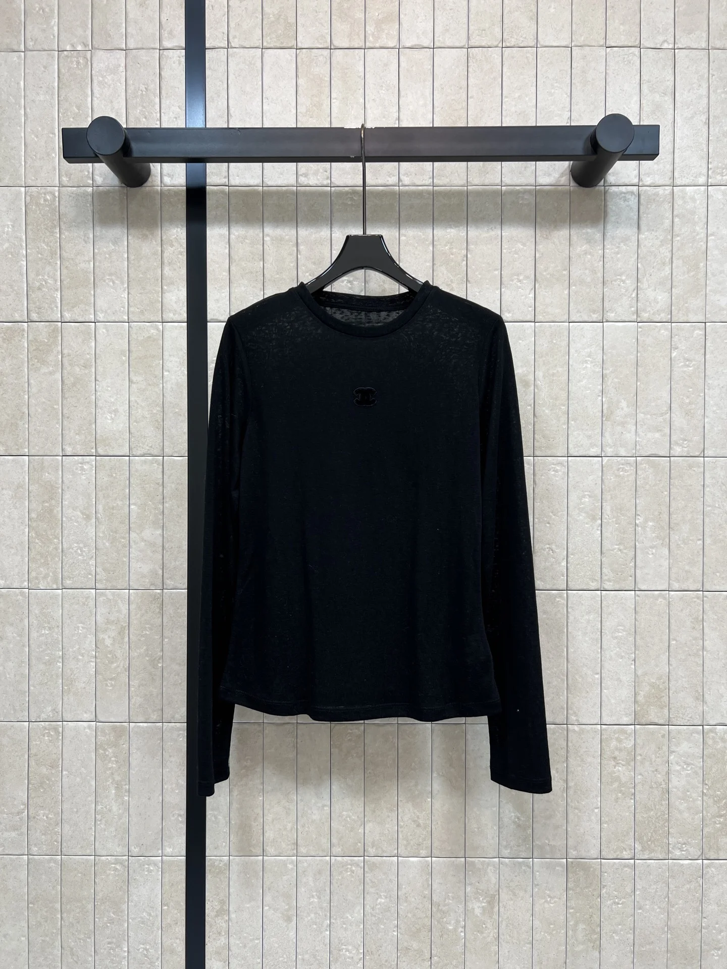 CELINE T-shirts White-Black S-M-L A45202609061605 - Image 6