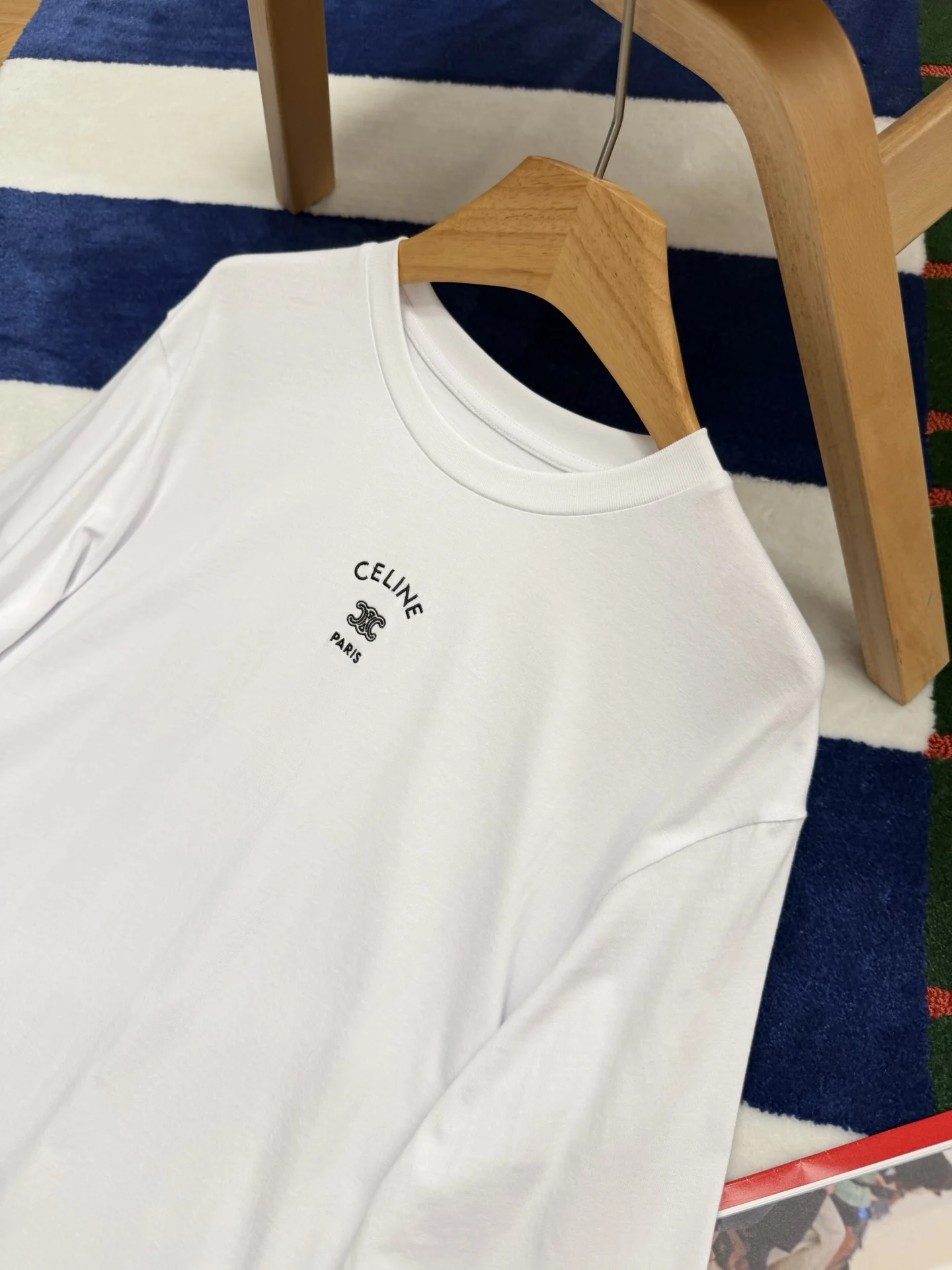 CELINE T-shirts White-Black S-M-L B05202609061012 - Image 3