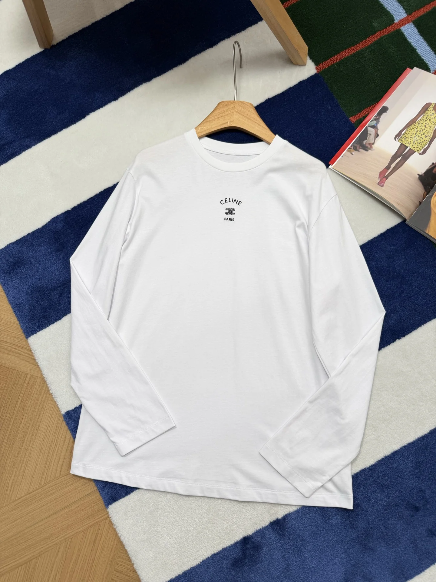 CELINE T-shirts White-Black S-M-L B05202609061012 - Image 7