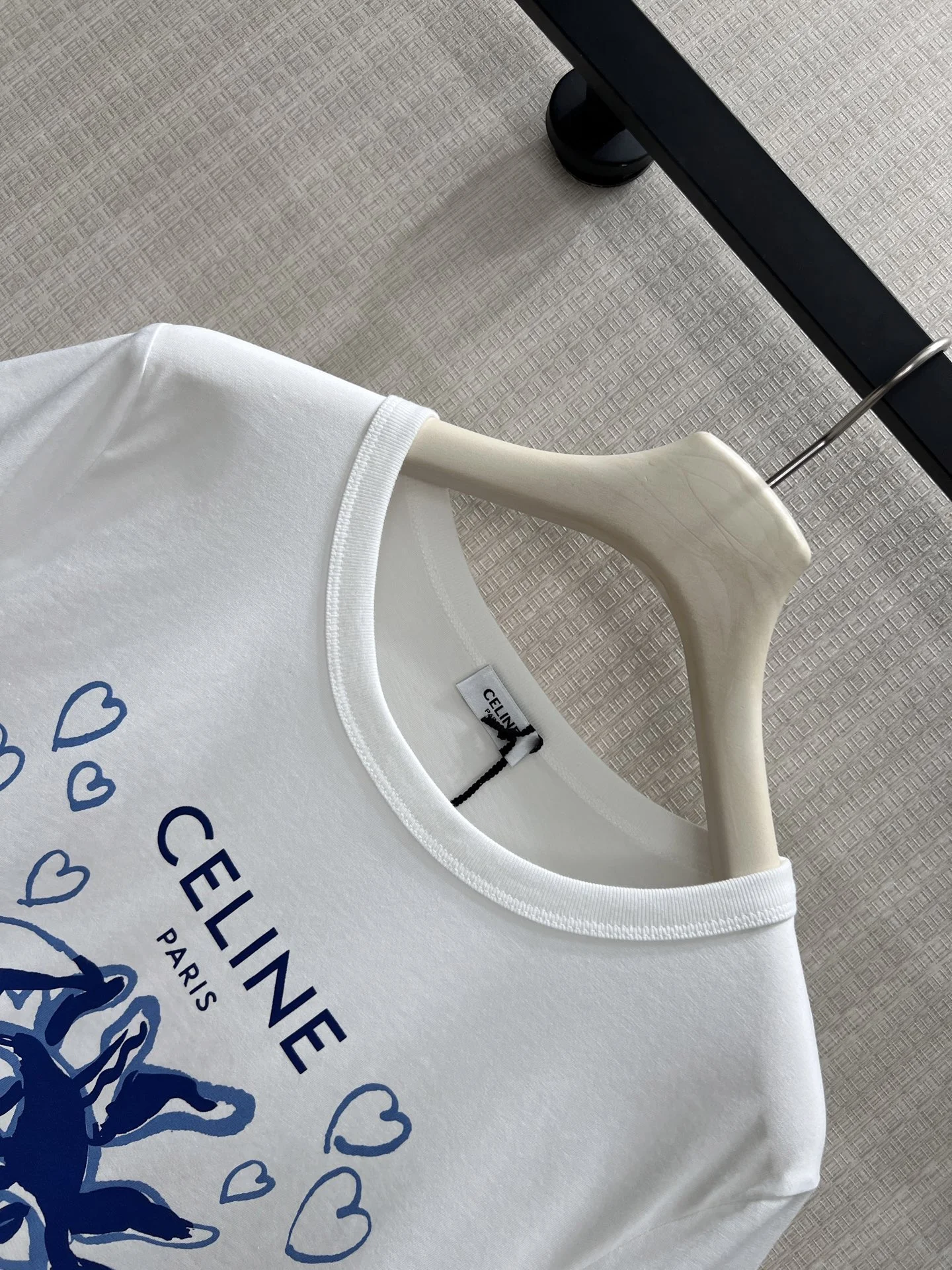CELINE T-shirts White-Blue S-L A55202609061850 - Image 3