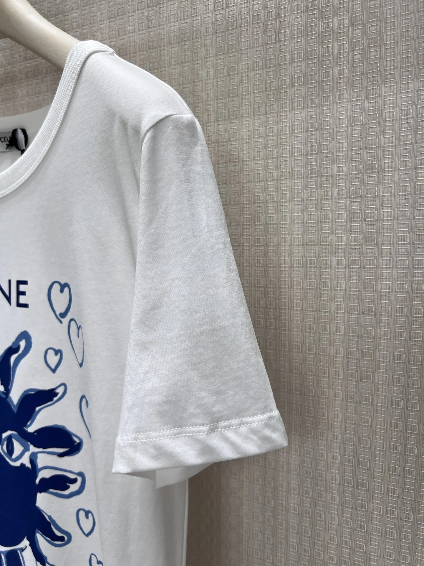 CELINE T-shirts White-Blue S-L A55202609061850 - Image 6