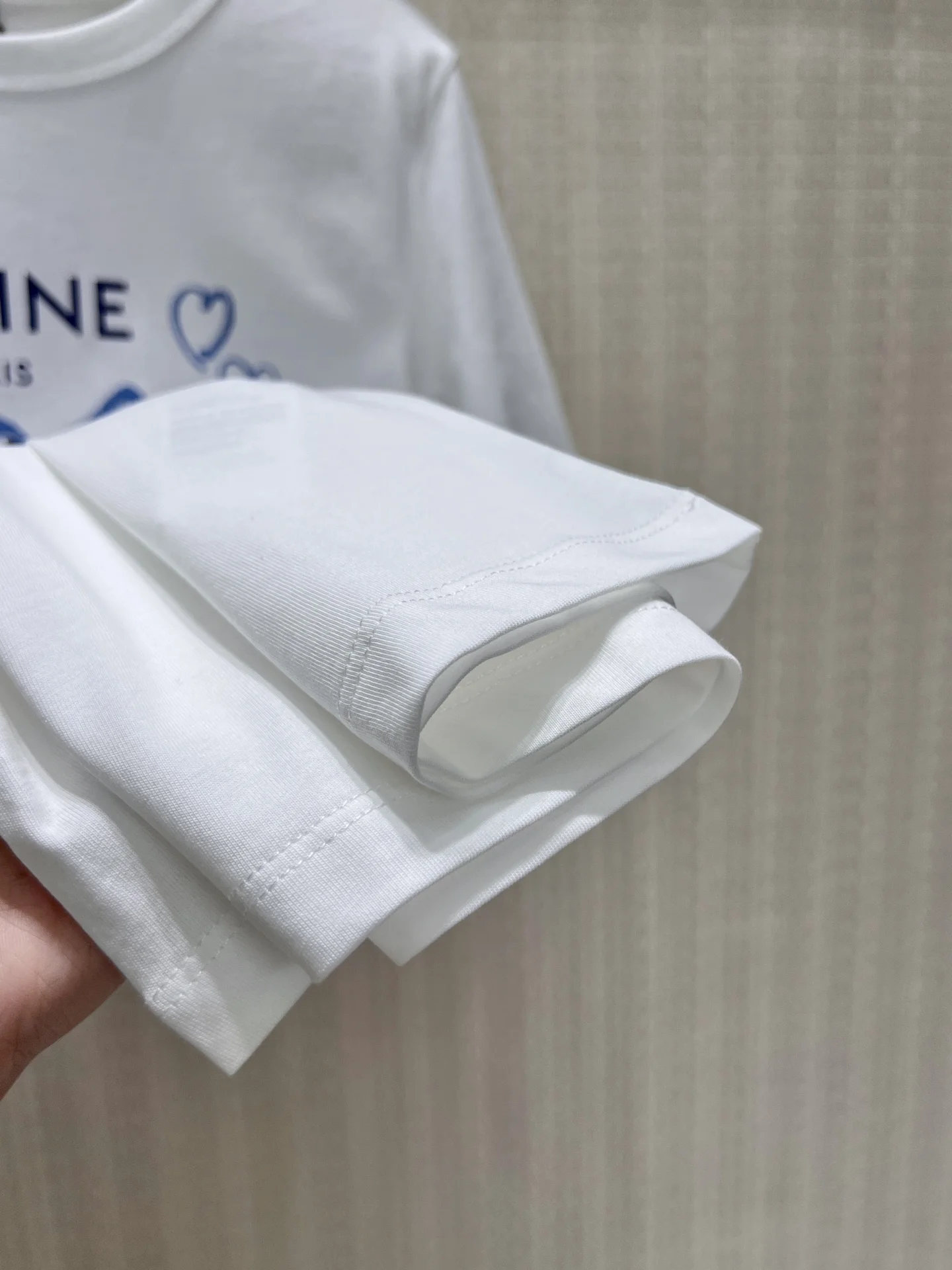 CELINE T-shirts White-Blue S-L A55202609061850 - Image 8