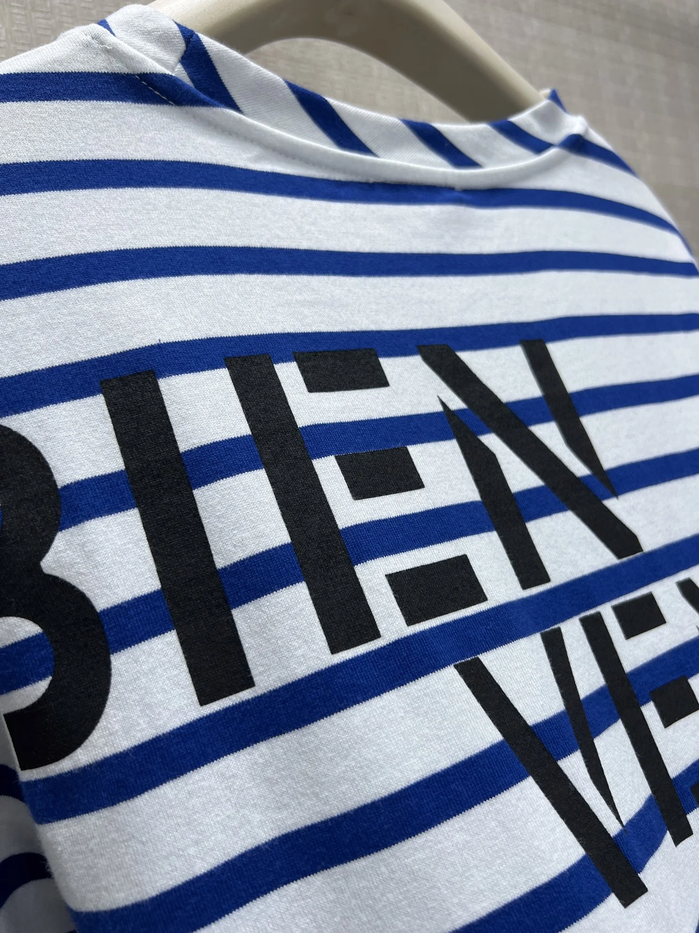 CELINE T-shirts White-Blue S-L A85202609062554 - Image 5