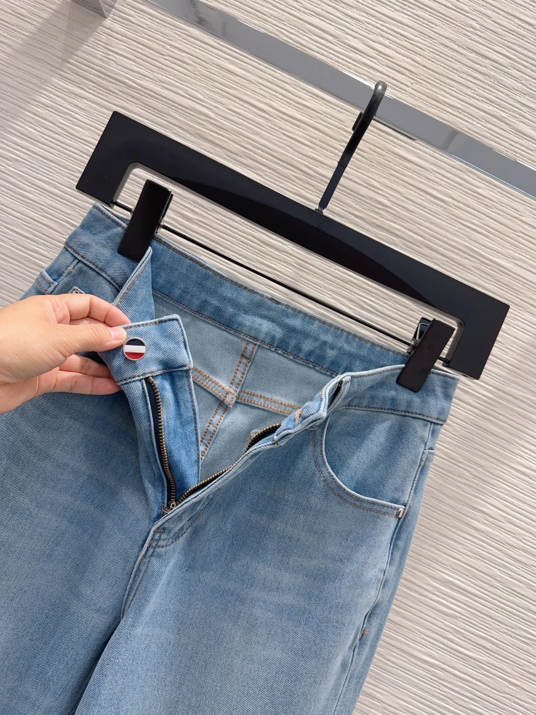 CELINE Trousers Blue 26-30 B45202609062933 - Image 4