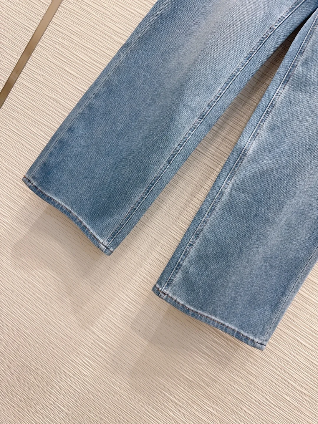 CELINE Trousers Blue 26-30 B45202609062933 - Image 6