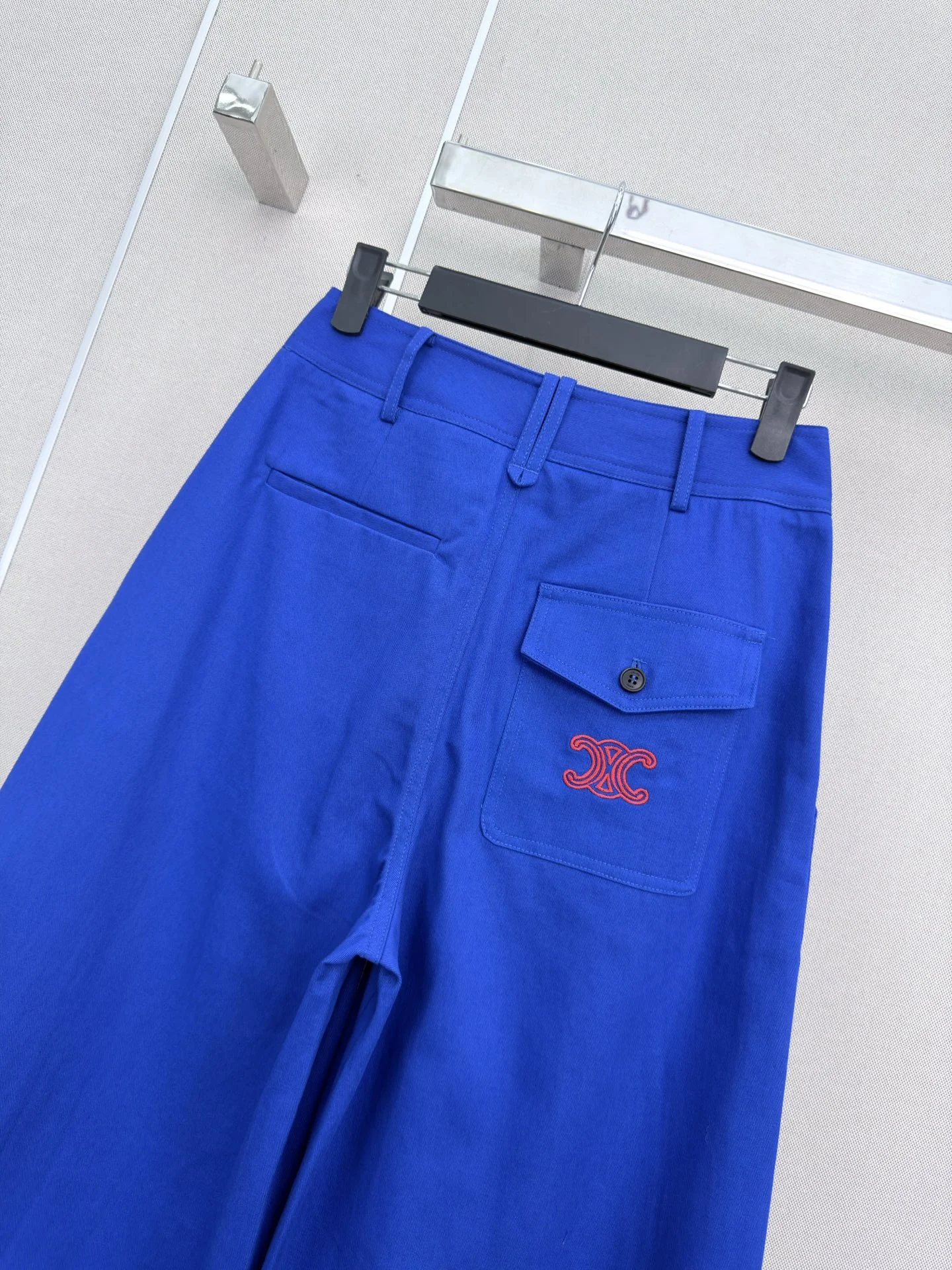 CELINE Trousers Blue S-L B35202609062665 - Image 7