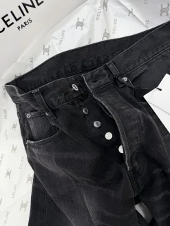 Alternative view of CELINE Trousers Denim Black S-L C85202609063630