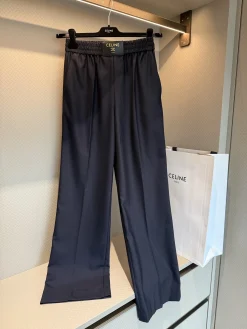 CELINE Trousers Navy-Gold S-L D05202609063127