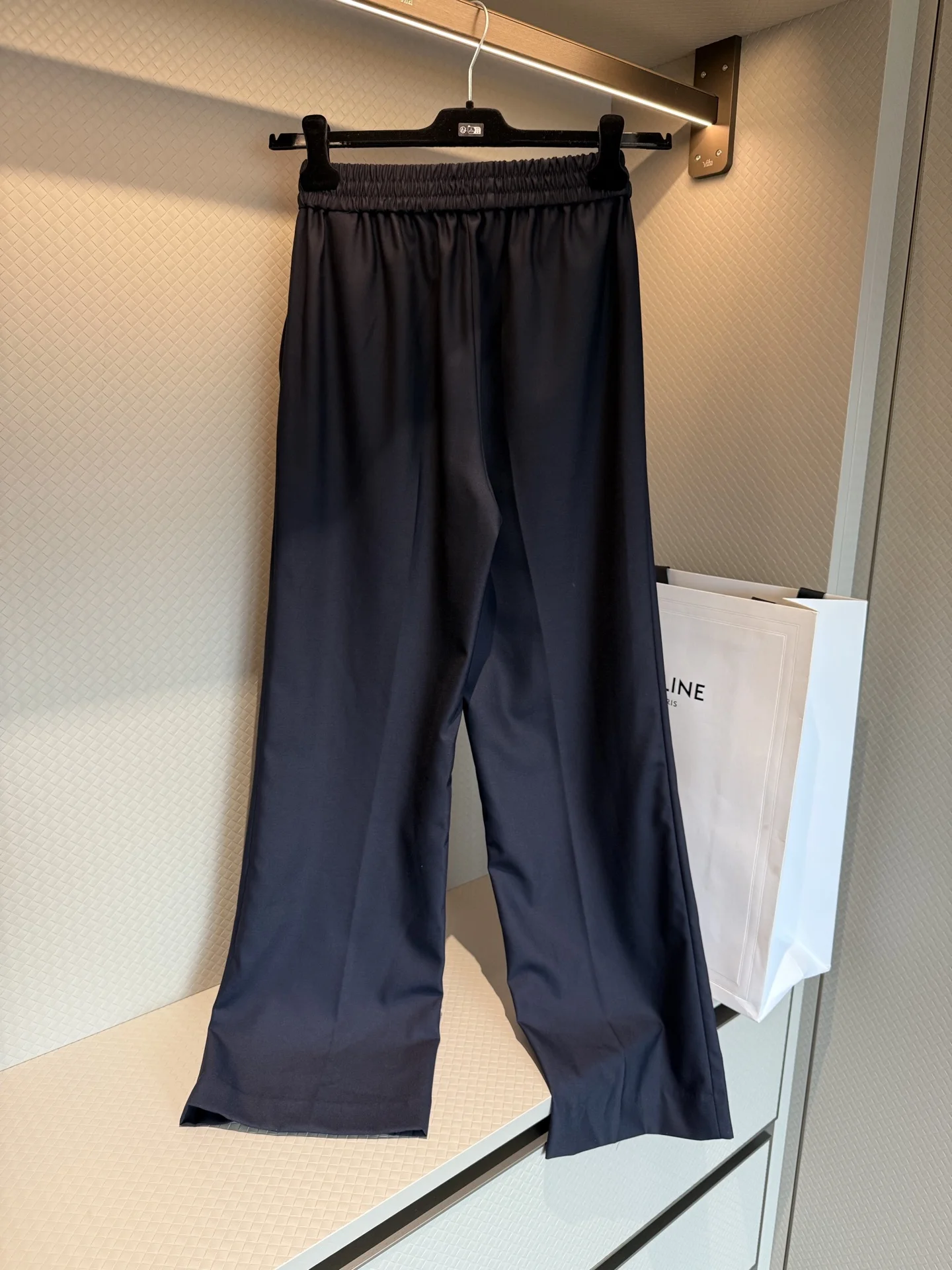 CELINE Trousers Navy-Gold S-L D05202609063127 - Image 7