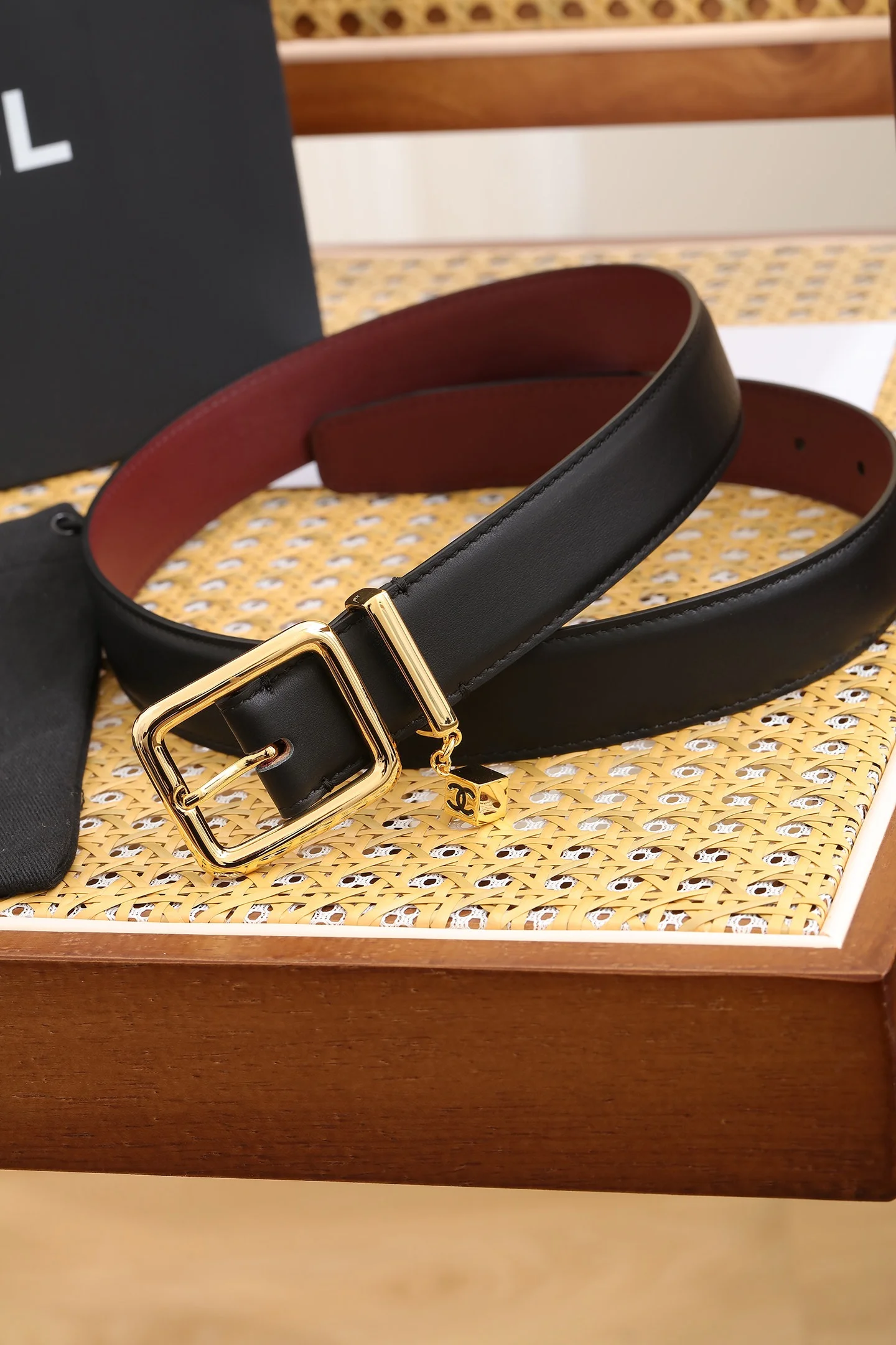 CHANEL Belts Black-Gold A80202609070448 - Image 2