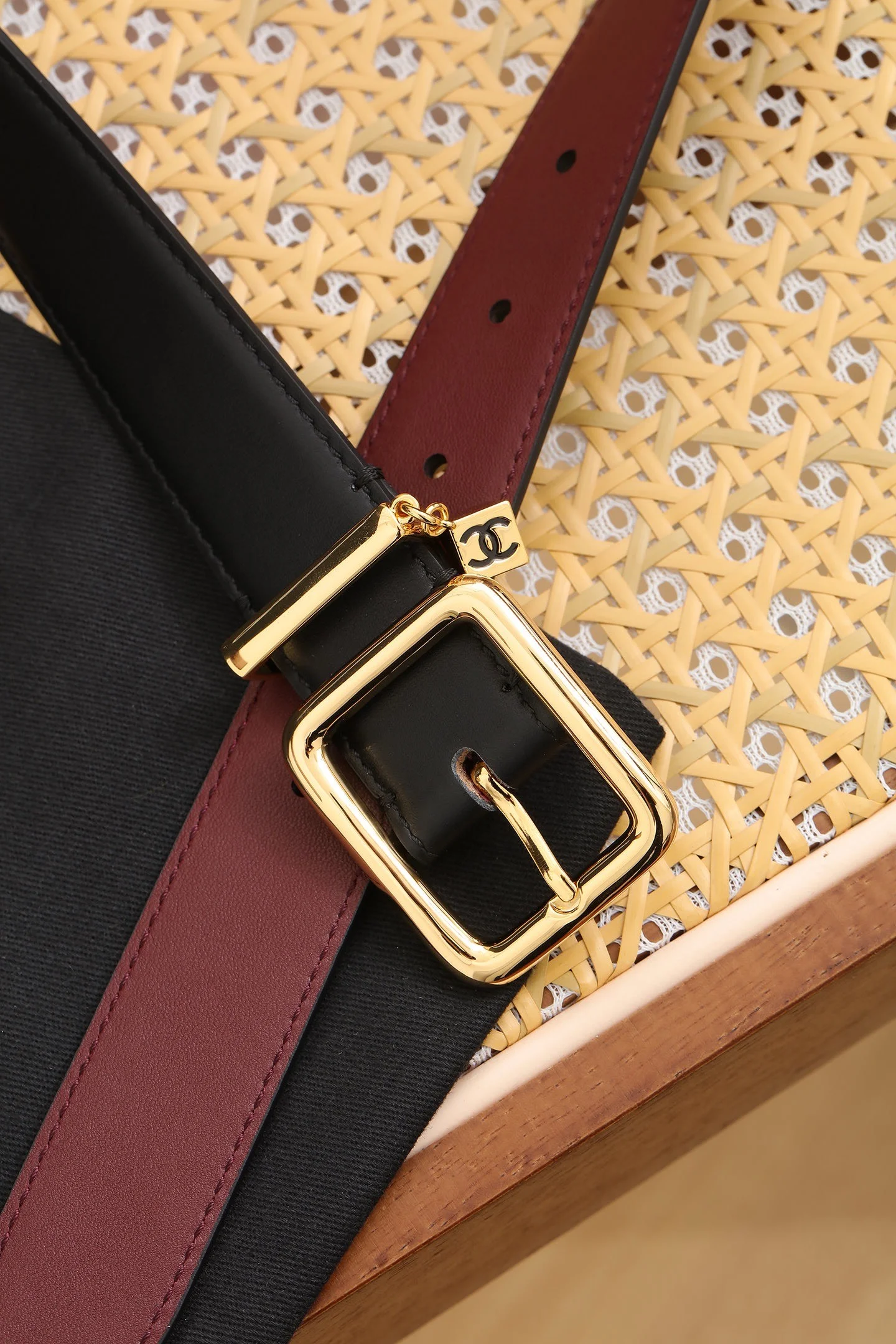 CHANEL Belts Black-Gold A80202609070448 - Image 7