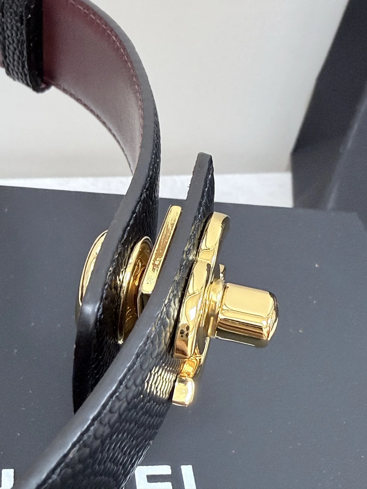 CHANEL Belts Black-Gold A90202609070493 - Image 5