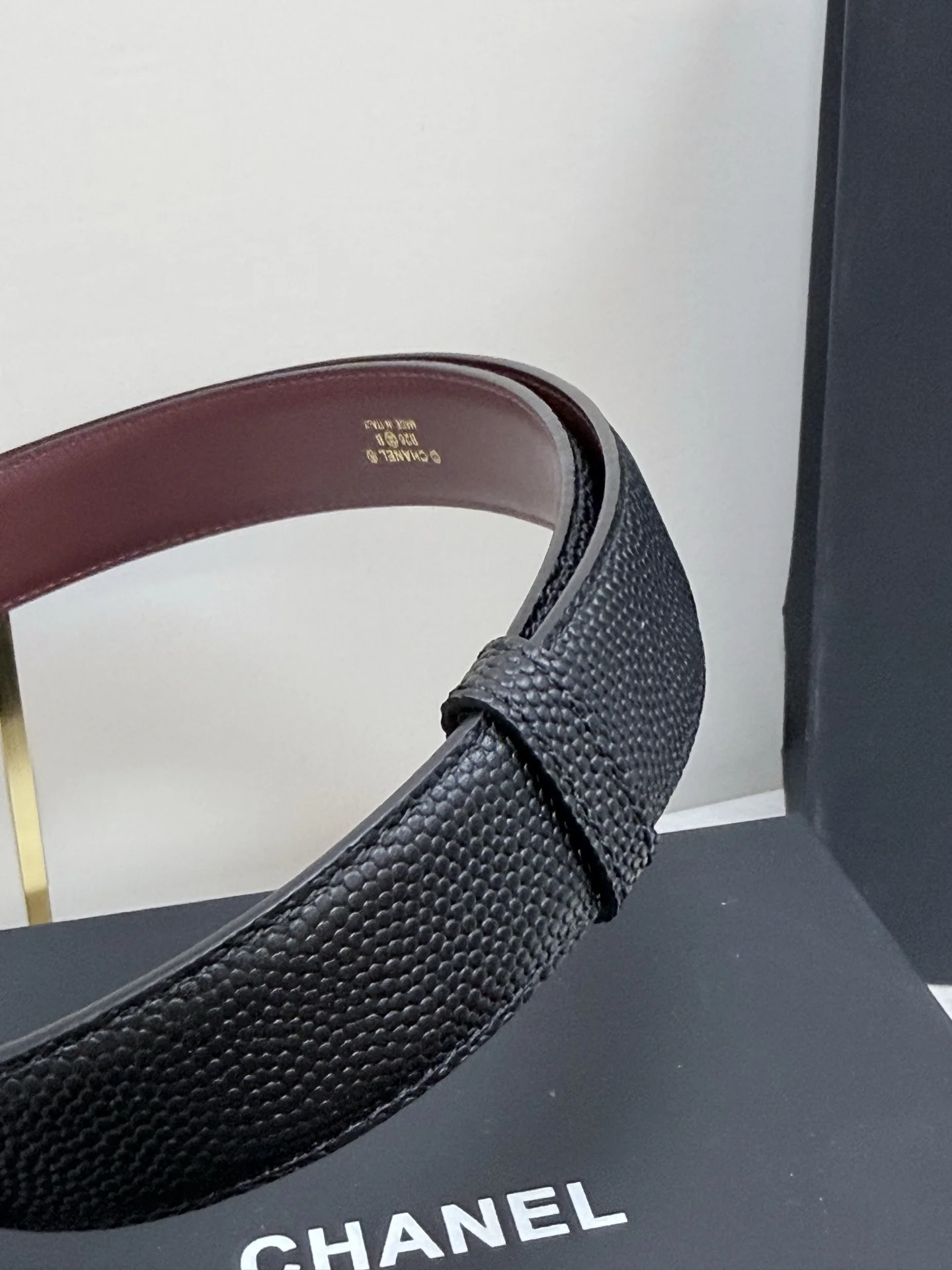 CHANEL Belts Black-Gold A90202609070493 - Image 6