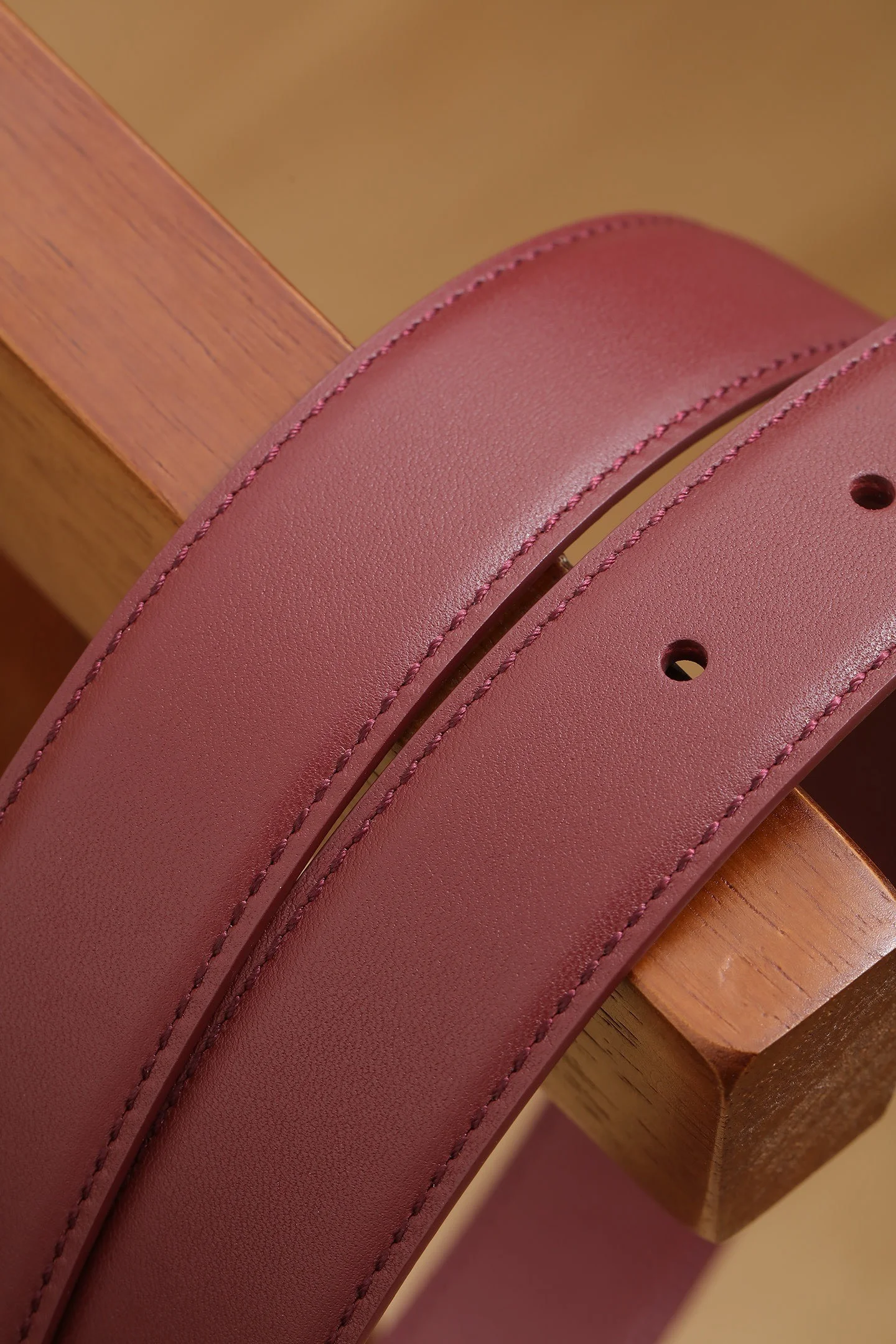 CHANEL Belts Burgundy-Gold A80202609070450 - Image 4