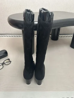 Alternative view of CHANEL Boots Leather Black EU35-39 E50202609111993