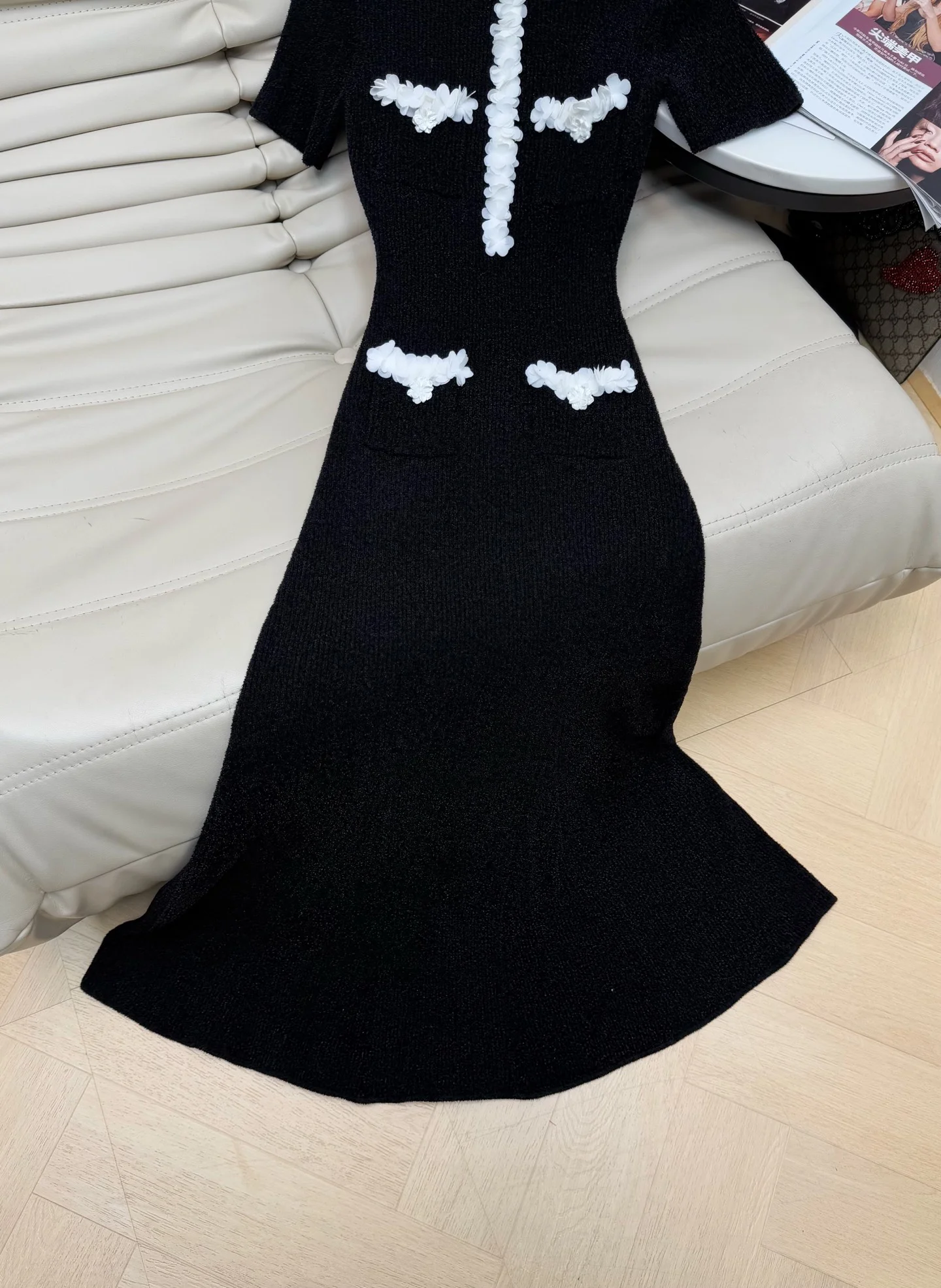 CHANEL Dresses Black-White S-XL C90202609060244 - Image 8