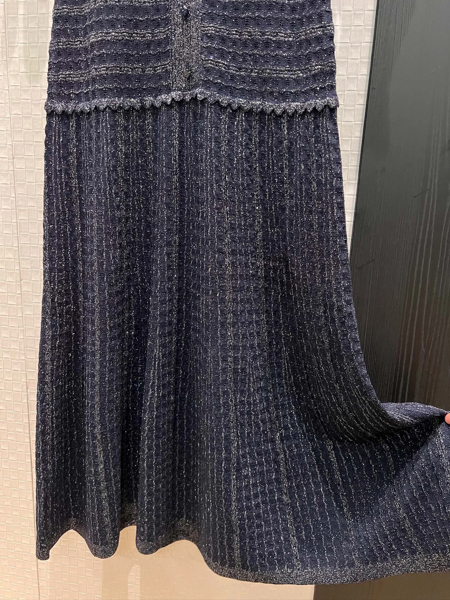 CHANEL Dresses Navy-Silver S-L C80202609061661 - Image 6