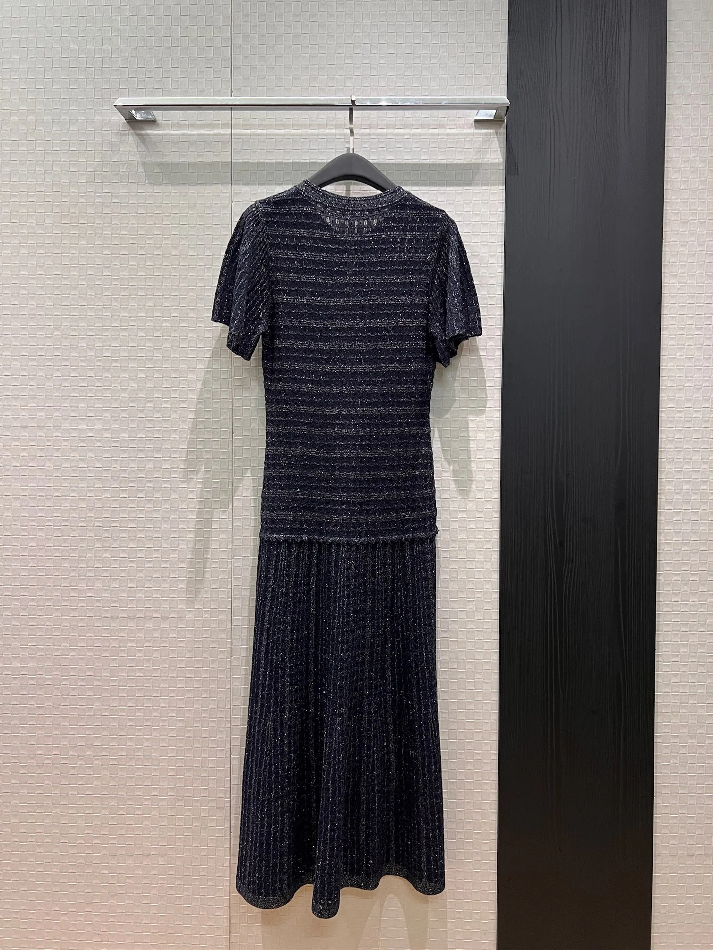 CHANEL Dresses Navy-Silver S-L C80202609061661 - Image 8