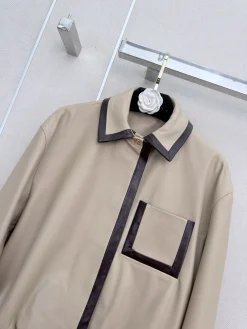 Alternative view of CHANEL Jackets Beige-Black S-L H20202609063472