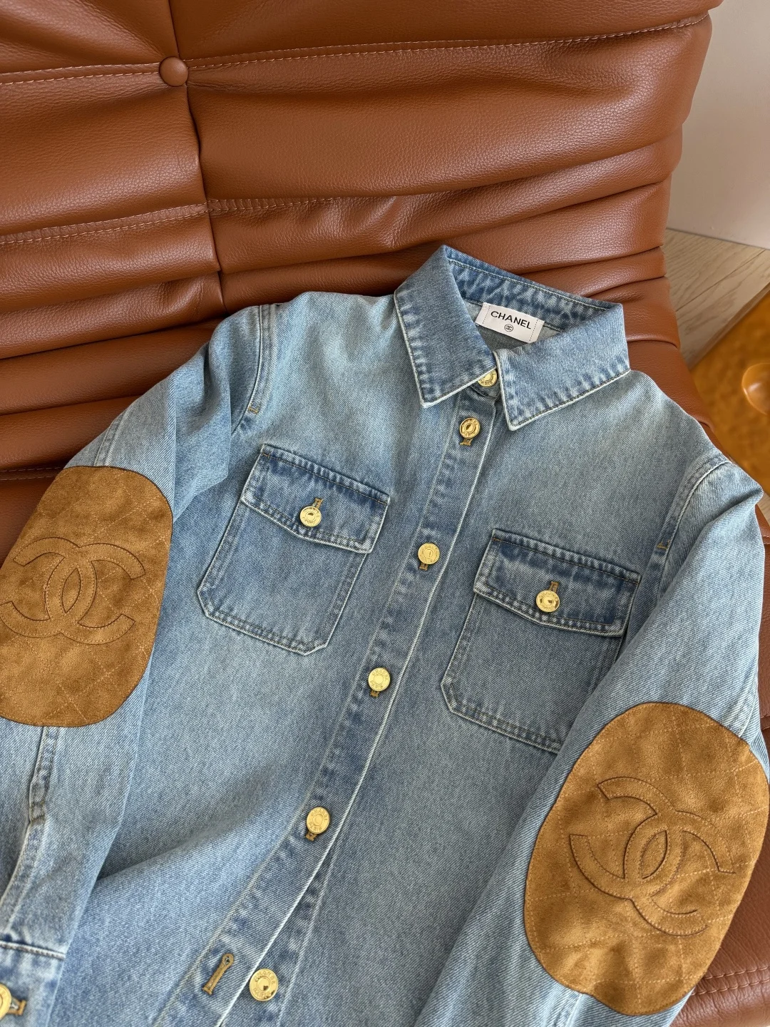 CHANEL Jackets Blue-Gold S-L B55202609061385 - Image 3