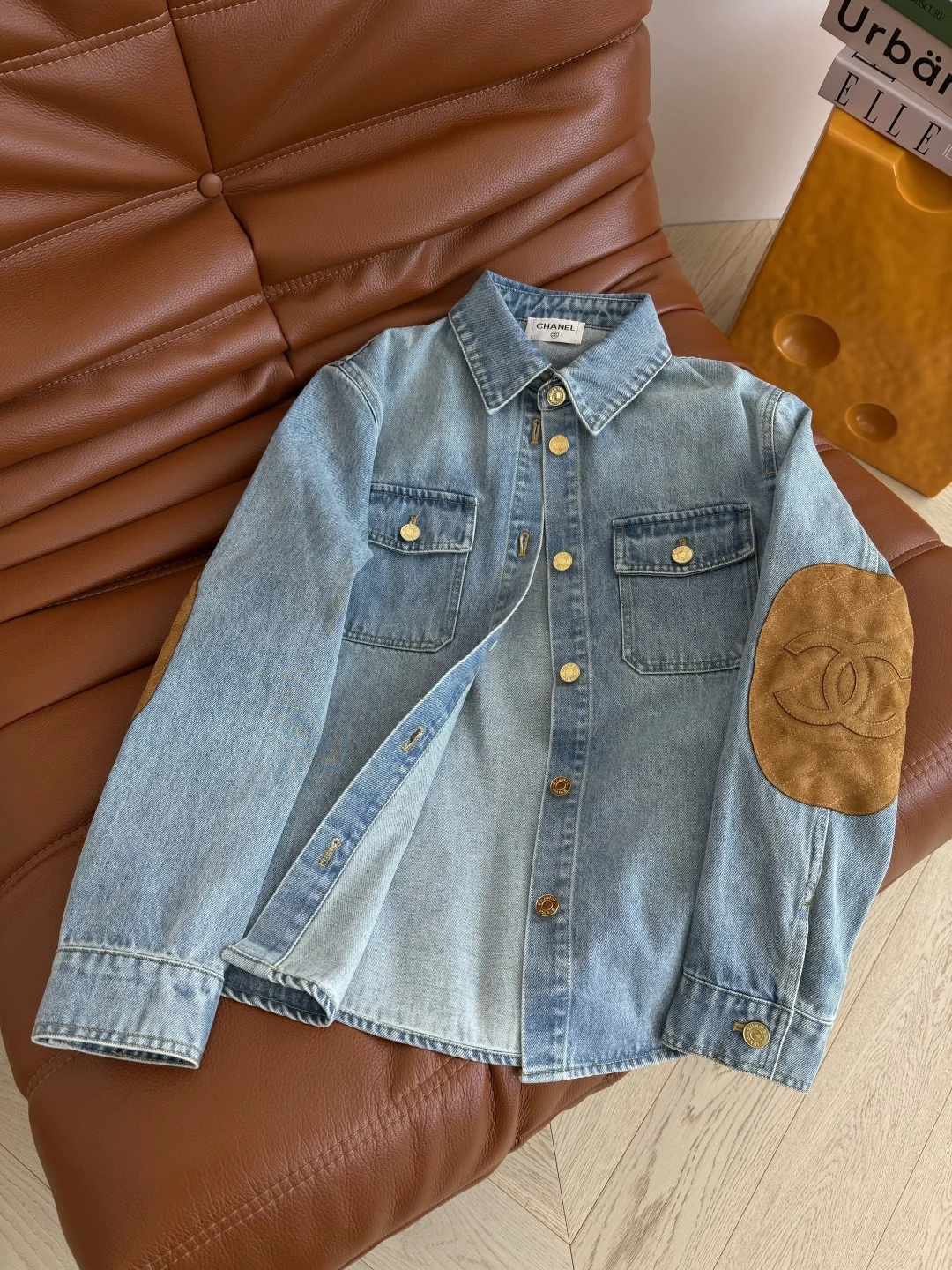 CHANEL Jackets Blue-Gold S-L B55202609061385 - Image 6