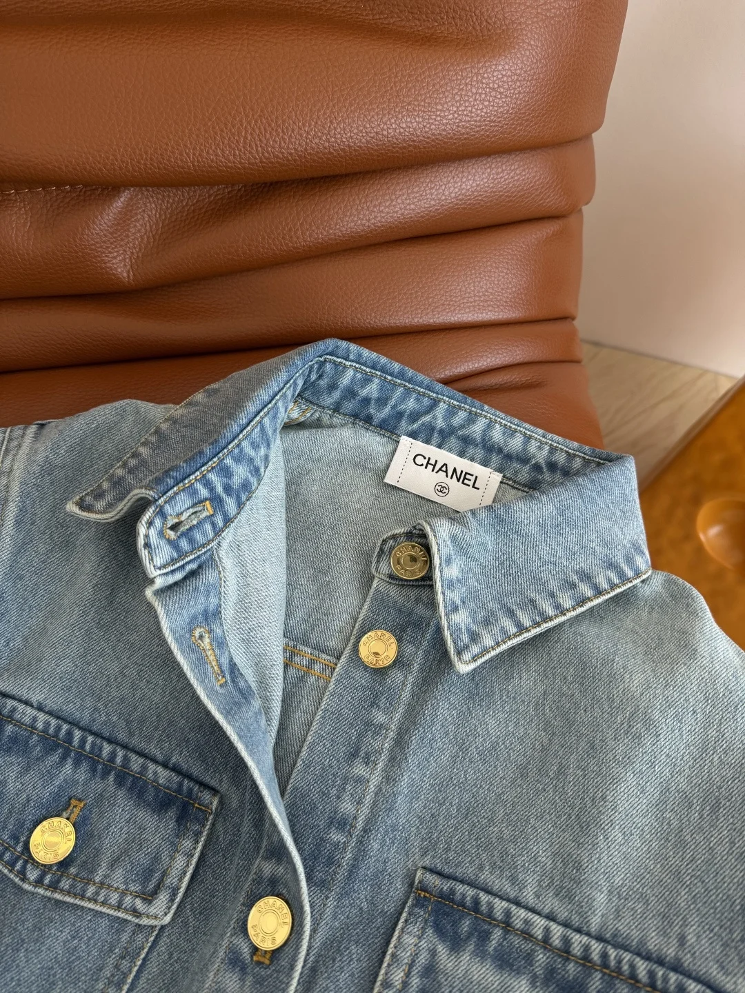 CHANEL Jackets Blue-Gold S-L B55202609061385 - Image 9