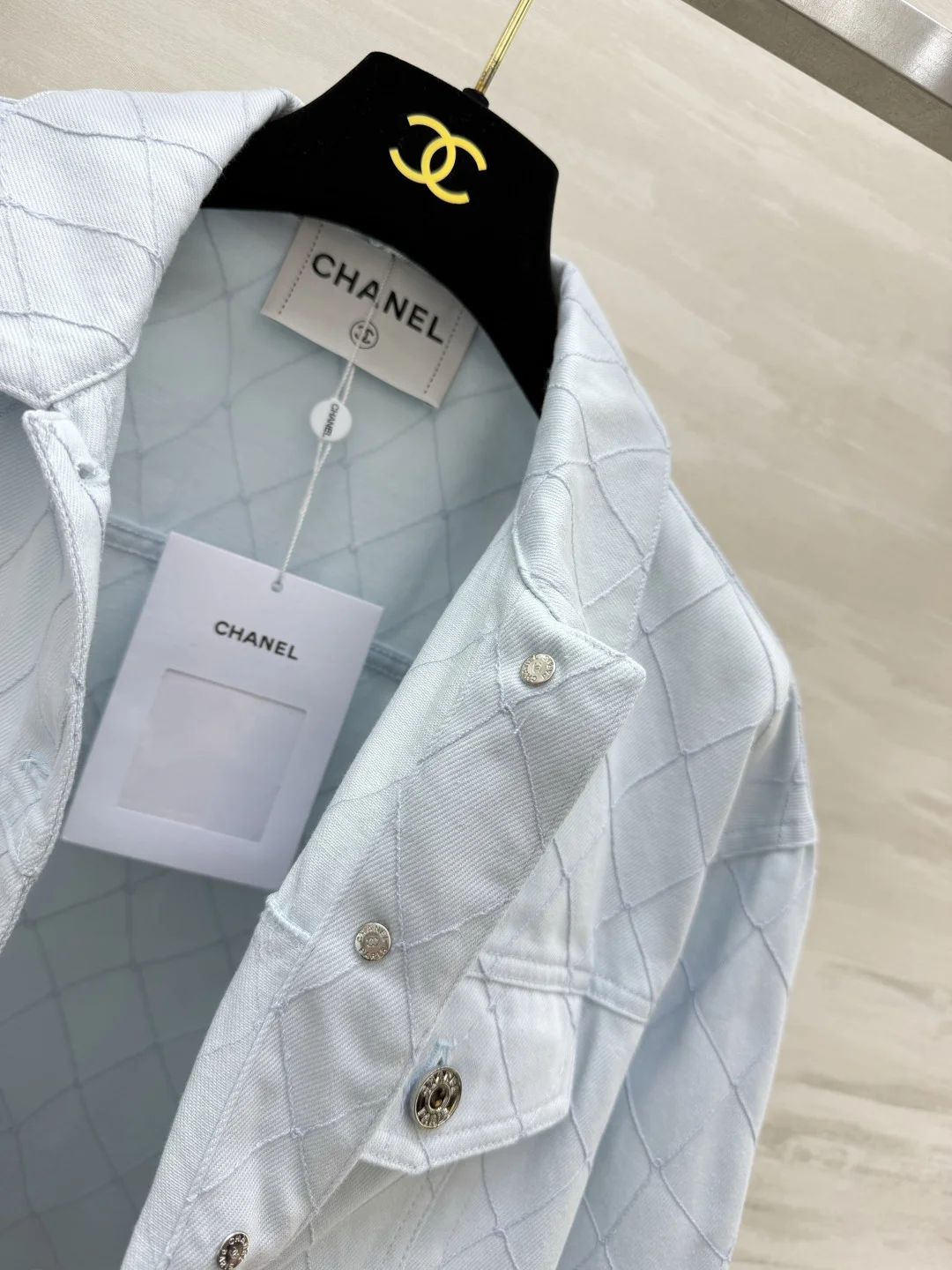 CHANEL Jackets Denim Light Blue S_M_L C25202609062632 - Image 7