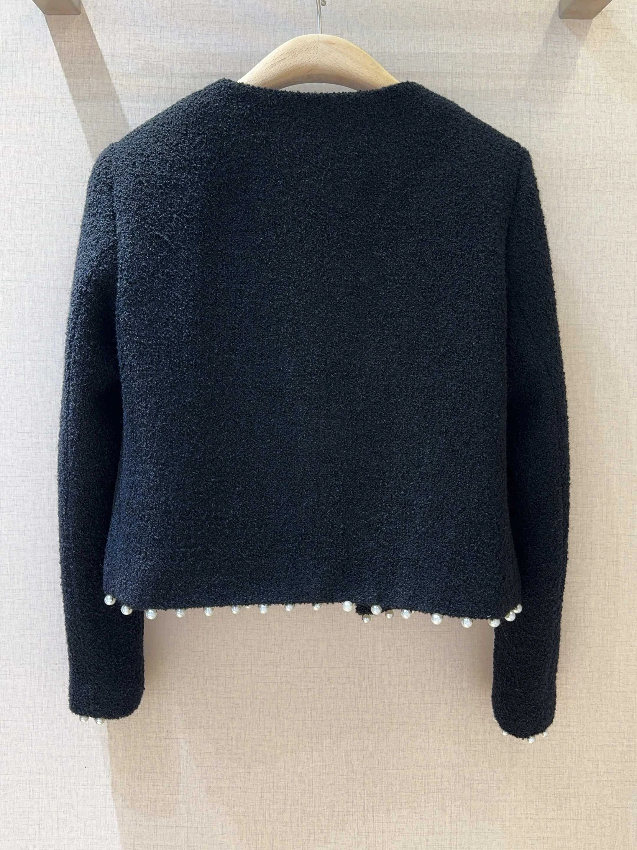 CHANEL Jackets Wool Blend Black-White S-XL B80202609060096 - Image 6