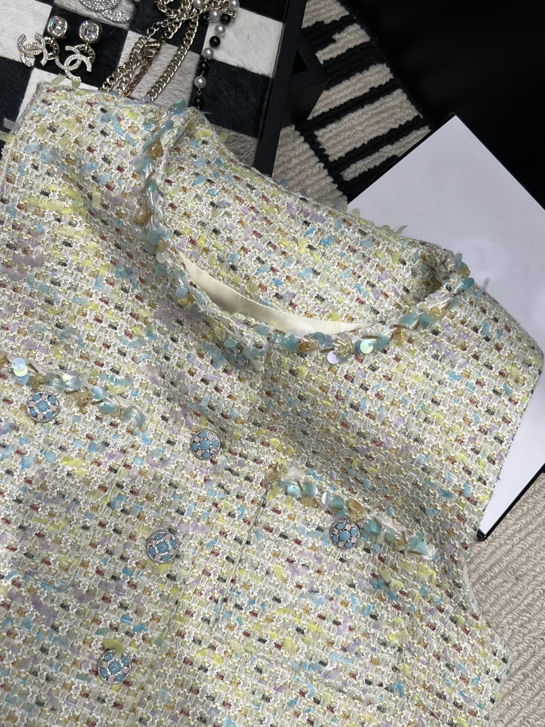 CHANEL Jackets Yellow-Multi S-L B40202609063063 - Image 3