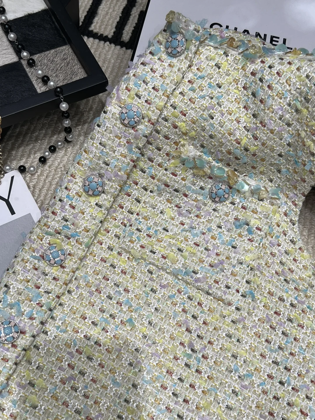 CHANEL Jackets Yellow-Multi S-L B40202609063063 - Image 4