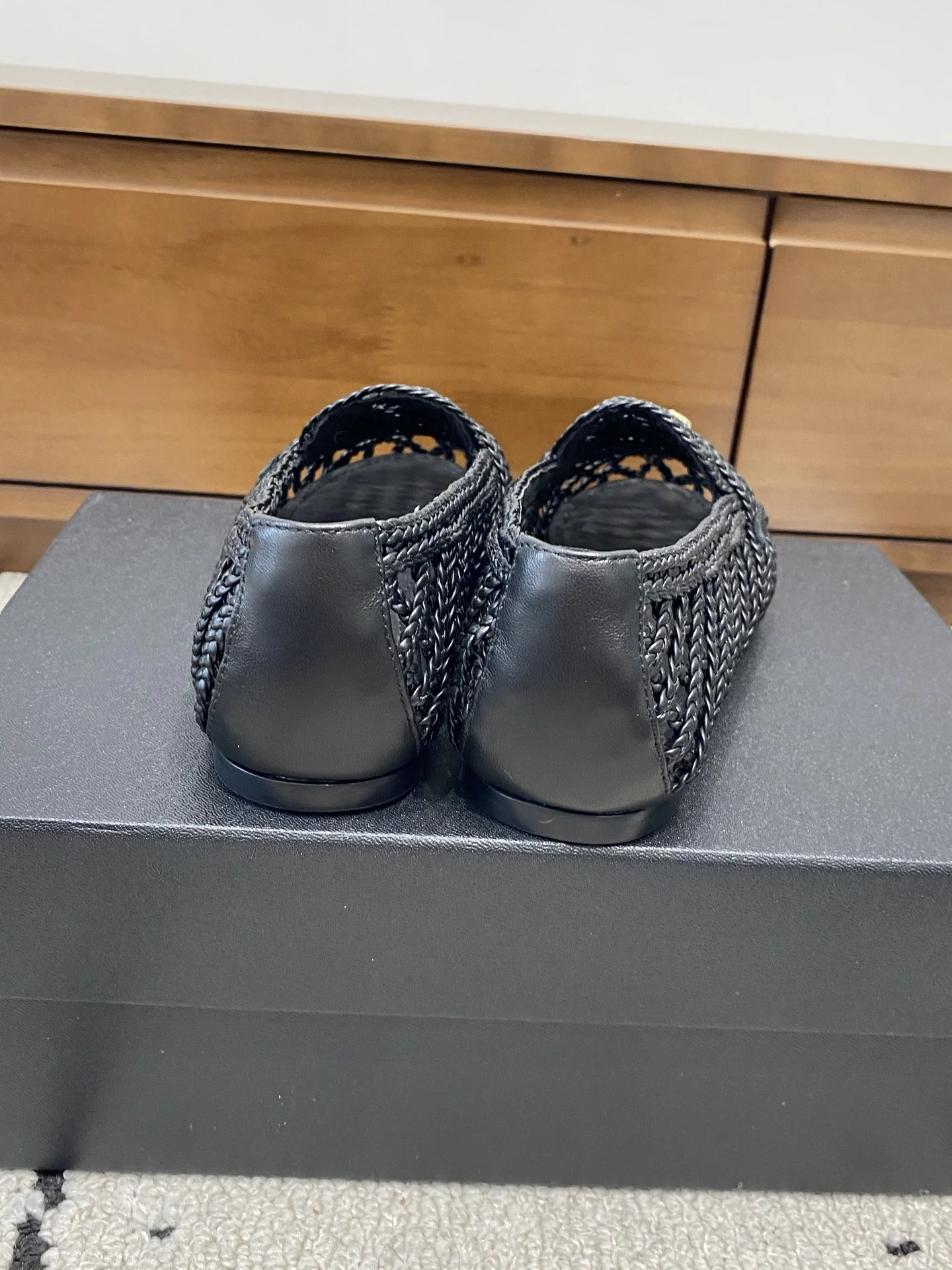 CHANEL Loafers Black-Gold B80202609110239 - Image 3
